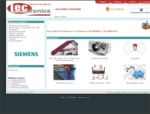 Tablet Screenshot of lectronics.gr